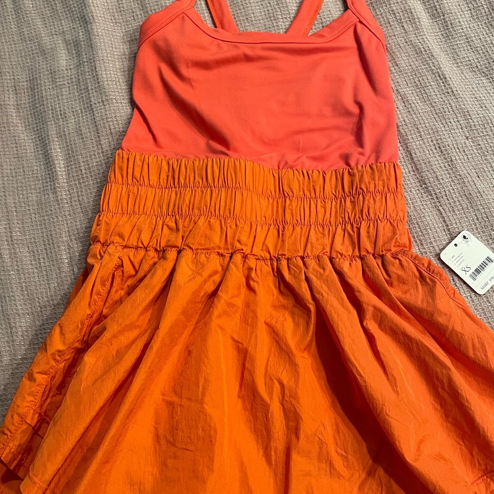 Orange FP movement Romper